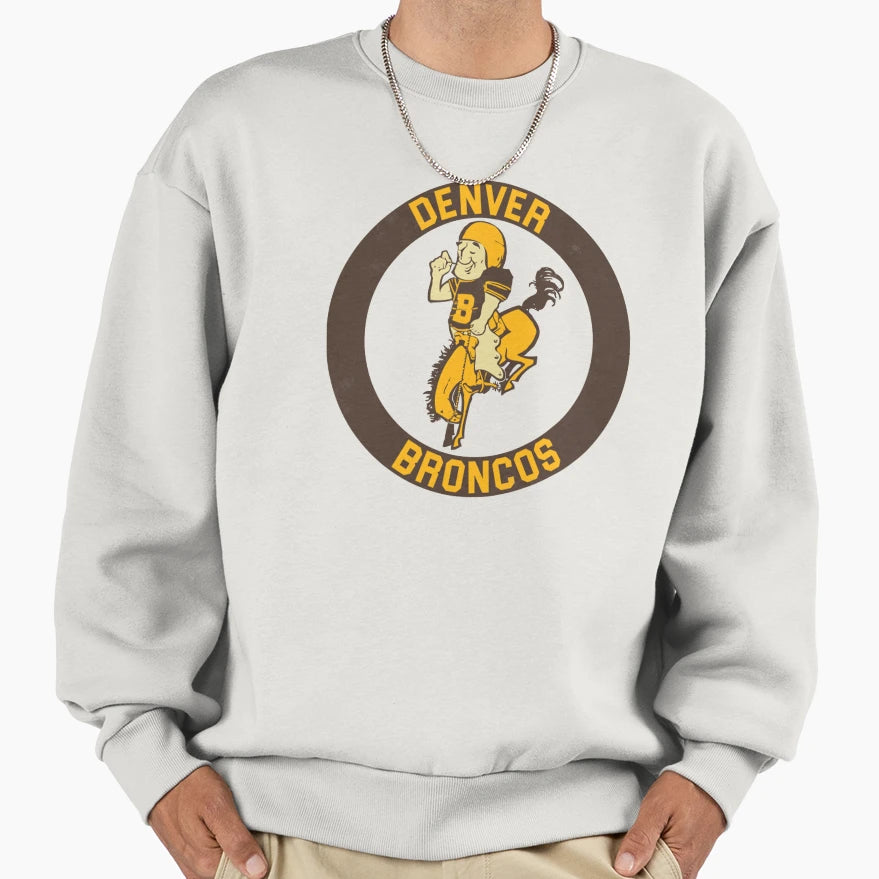 Denver Broncos Fan Art Sweatshirt - Graphic Print Men Women - T-Shirt, Sweatshirt, Hoodie