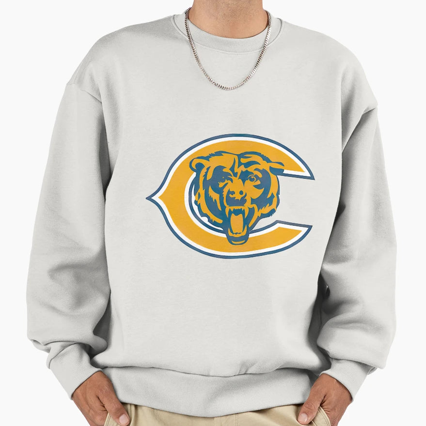 Chicago Bears Sweatshirt - Aesthetic Graphic Men Women - T-Shirt, Sweatshirt, Hoodie