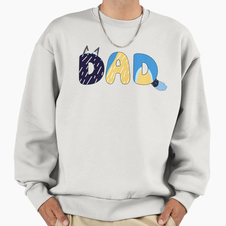 Love Dad Sweatshirt - Trendy Graphic Men Women - T-Shirt, Sweatshirt, Hoodie