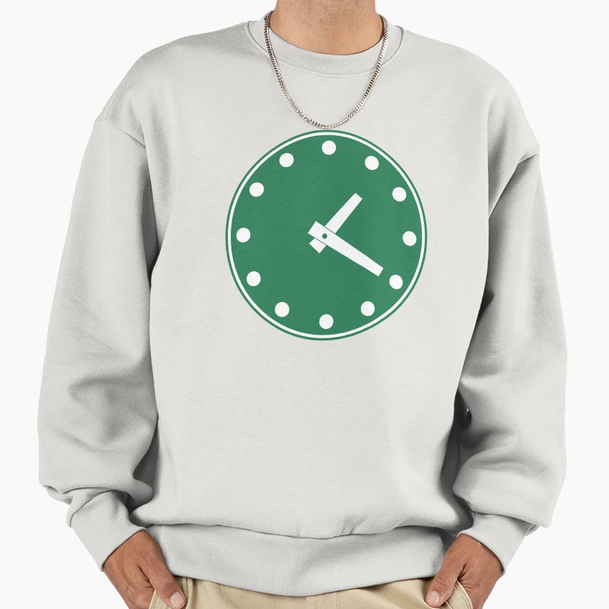 Wrigley Field Game Clock Sweatshirt - Aesthetic Graphic Unisex - T-Shirt, Sweatshirt, Hoodie
