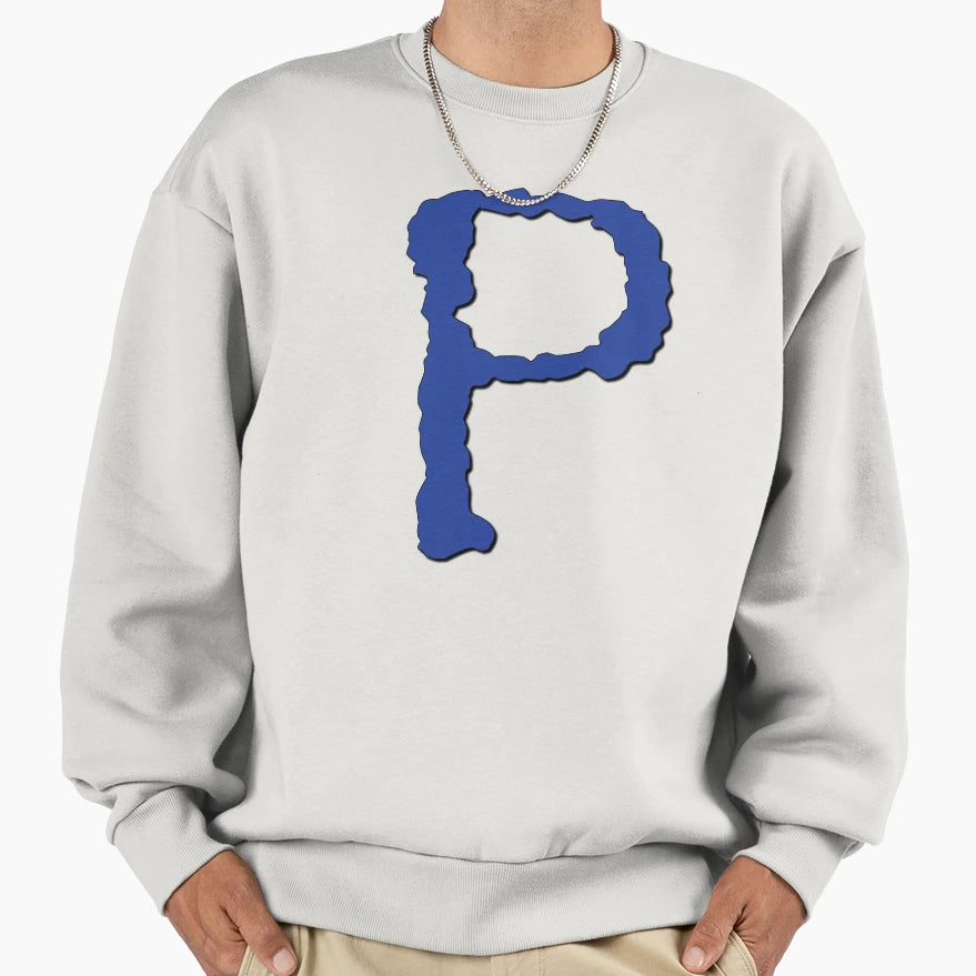 P Letter Letter P Sweatshirt - Streetwear Style Men Women - T-Shirt, Sweatshirt, Hoodie