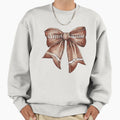 Football Bow Fall Coquette Bow Fall Sweatshirt - Graphic Print Unisex - T-Shirt, Sweatshirt, Hoodie