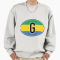 Gabon International Vehicle Code Sweatshirt - Aesthetic Graphic Men Women - T-Shirt, Sweatshirt, Hoodie