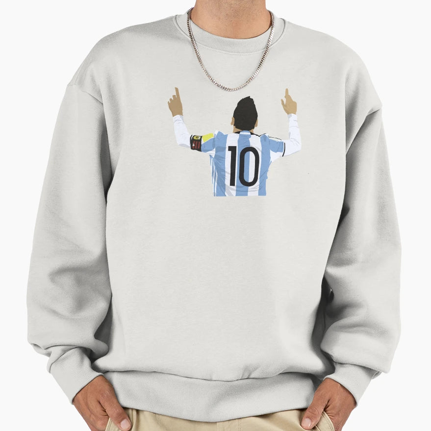 Lionel Messi Sweatshirt - Fun Novelty Design Men Women - T-Shirt, Sweatshirt, Hoodie