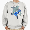 Shark Stylized Comic Art Sweatshirt - Custom Art Print Men Women - T-Shirt, Sweatshirt, Hoodie