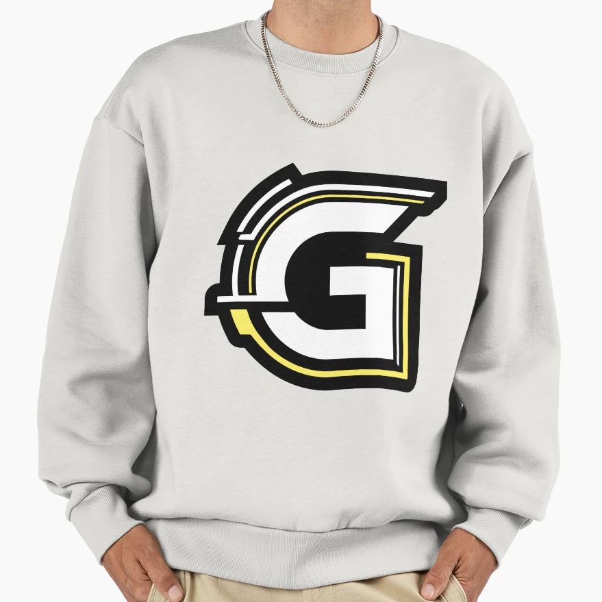 Illustration Letter G Esports Sweatshirt - Minimalist Print Men Women - T-Shirt, Sweatshirt, Hoodie