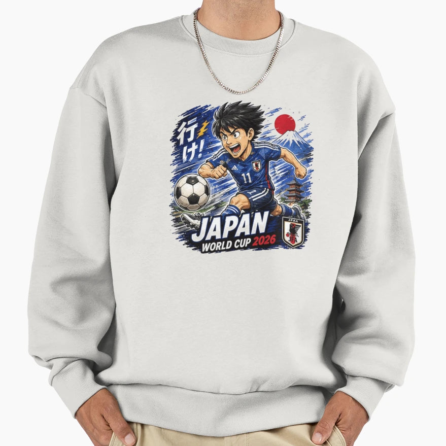 Japan Road To World Cup 2026 Sweatshirt - Fun Novelty Design Unisex - T-Shirt, Sweatshirt, Hoodie