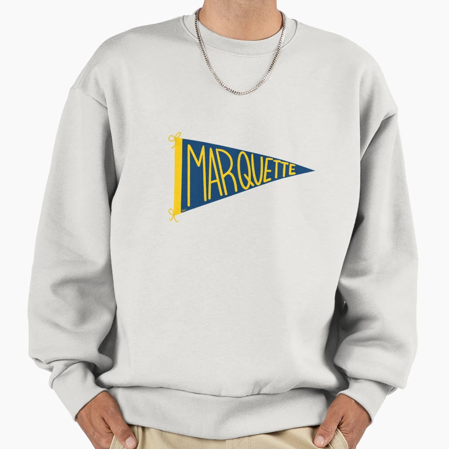 Marquette Uni Pendant Sweatshirt - Graphic Print Men Women - T-Shirt, Sweatshirt, Hoodie