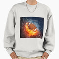 Football Wallpaper Sweatshirt - Minimalist Print for Adults - T-Shirt, Sweatshirt, Hoodie