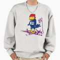 Ku Vs K State Mascot Sweatshirt - Graphic Print Unisex - T-Shirt, Sweatshirt, Hoodie