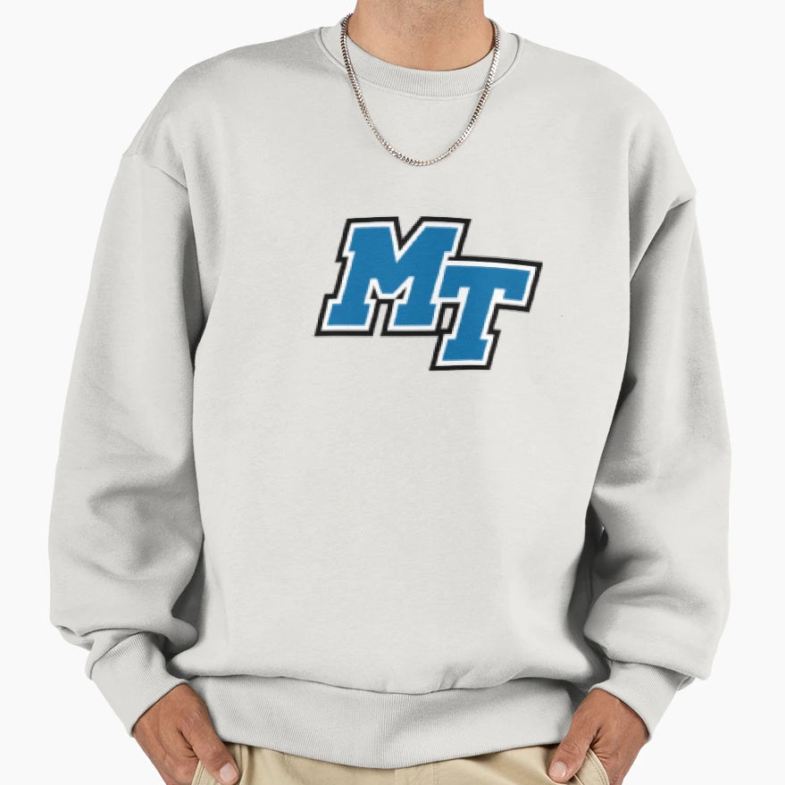 Middle Tennessee State University Sweatshirt - Minimalist Print Men Women - T-Shirt, Sweatshirt, Hoodie