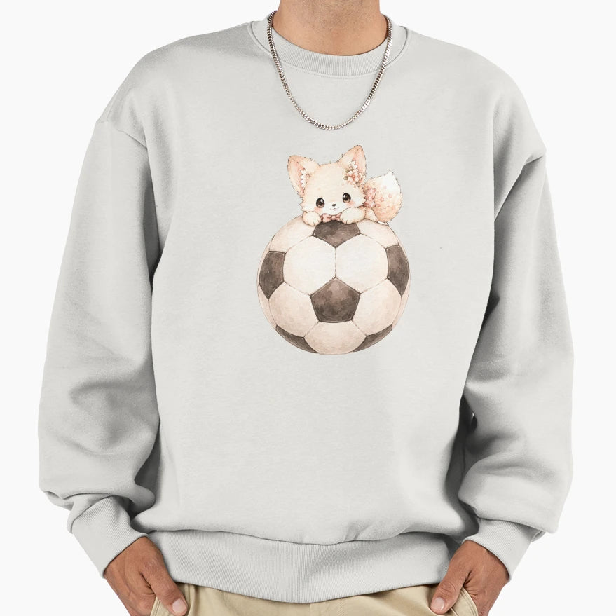 Tinia Bunny Fox Soccer Sweatshirt - Graphic Print for Adults - T-Shirt, Sweatshirt, Hoodie