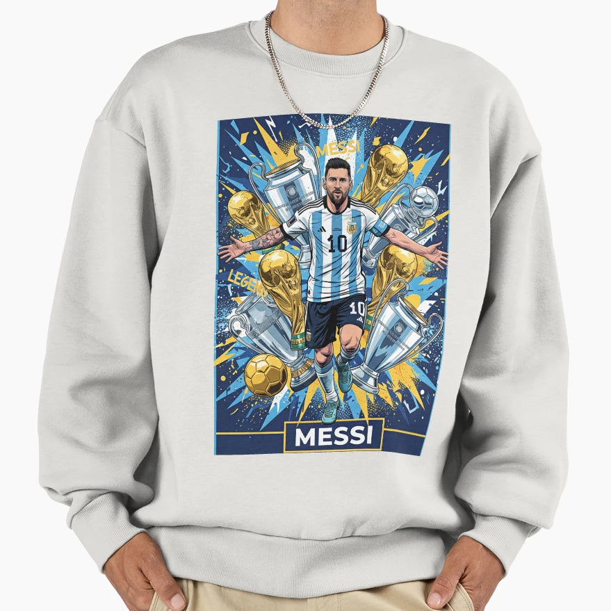 Messi Golden Legend Sweatshirt - Streetwear Style Unisex - T-Shirt, Sweatshirt, Hoodie