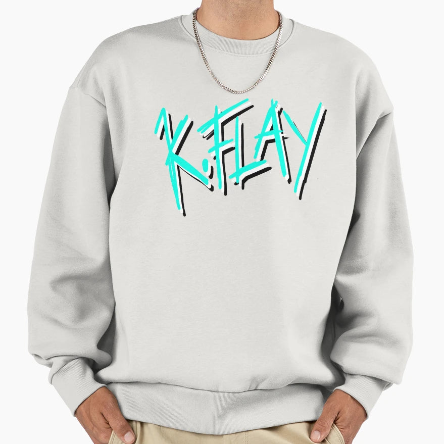 K Flay Name Sweatshirt - Streetwear Style Unisex - T-Shirt, Sweatshirt, Hoodie