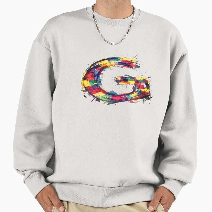 I Am Letter G Wind Didnt Break Me Sweatshirt - Aesthetic Graphic for Adults - T-Shirt, Sweatshirt, Hoodie