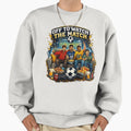 Off To Watch Match Game Day Crew Sweatshirt - Minimalist Print Men Women - T-Shirt, Sweatshirt, Hoodie