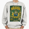 Brazil Football Fans World Cup 2026 Sweatshirt - Trendy Graphic Men Women - T-Shirt, Sweatshirt, Hoodie