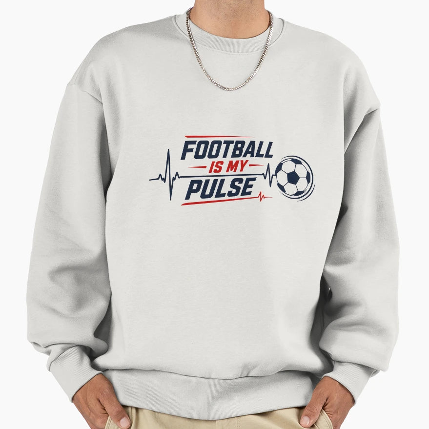 Football Tournament Football Is My Sweatshirt - Minimalist Print Men Women - T-Shirt, Sweatshirt, Hoodie