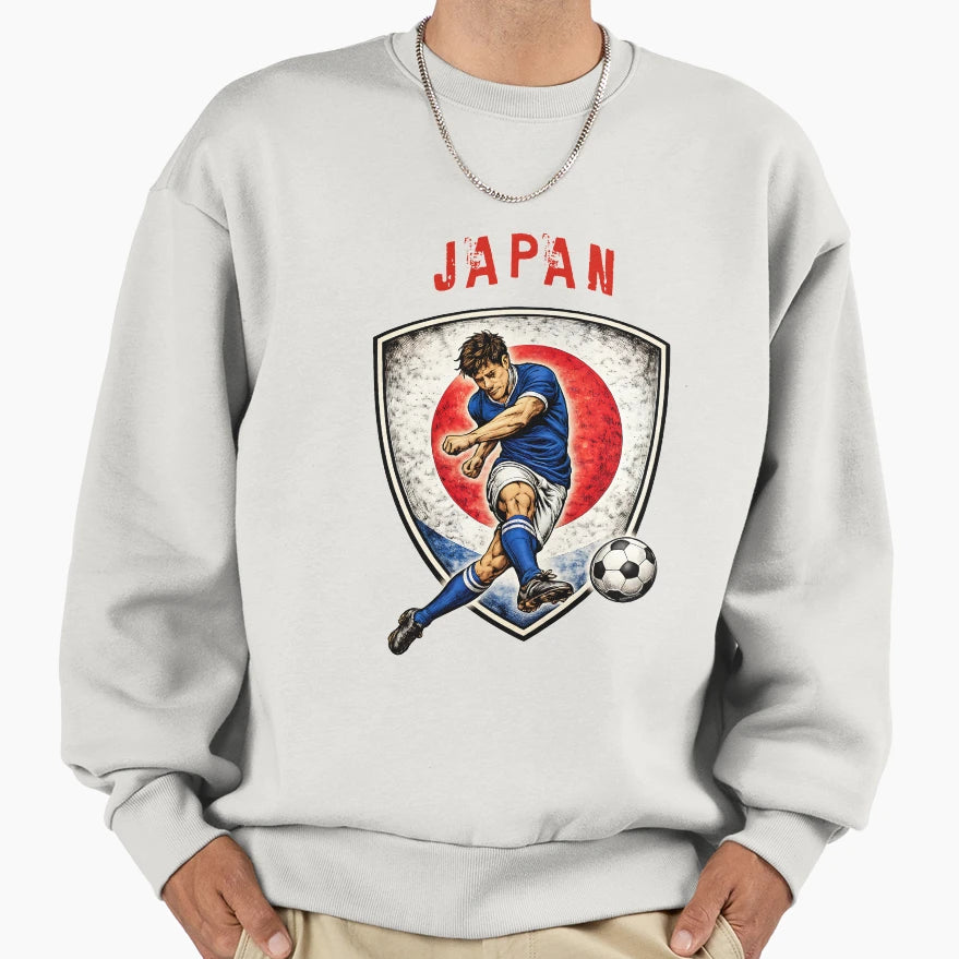 Japan 2026 Futbol Sweatshirt - Fun Novelty Design Men Women - T-Shirt, Sweatshirt, Hoodie