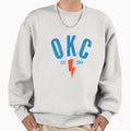 Oklahoma Bolt Today Art Sweatshirt - Novelty Apparel for Adults - T-Shirt, Sweatshirt, Hoodie