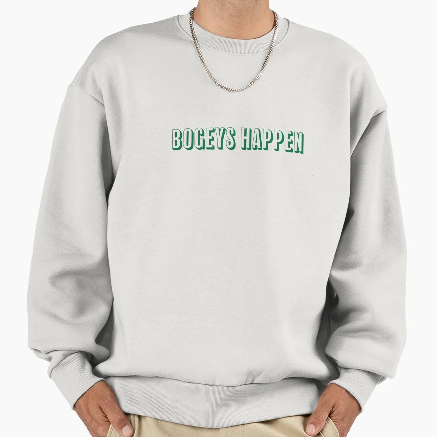 Golf Bogeys Happen Sweatshirt - Streetwear Style for Adults - T-Shirt, Sweatshirt, Hoodie