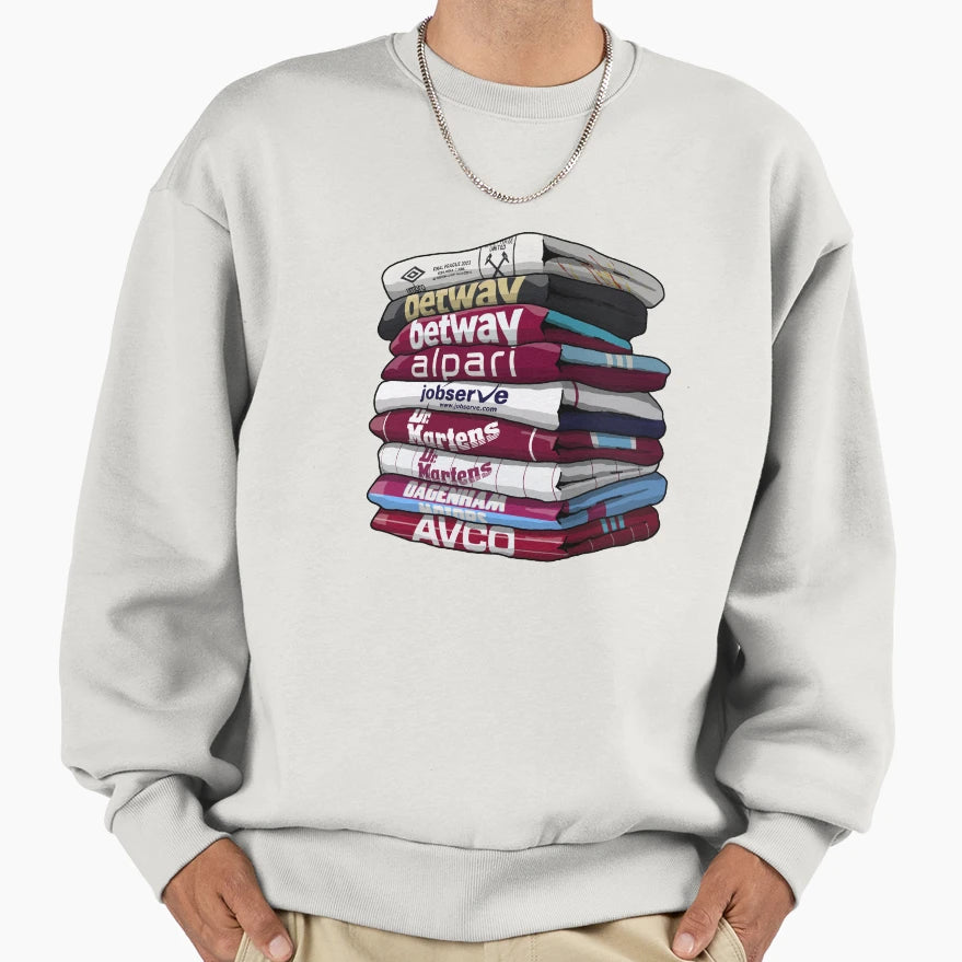 West Ham United Sweatshirt - Custom Art Print Men Women - T-Shirt, Sweatshirt, Hoodie