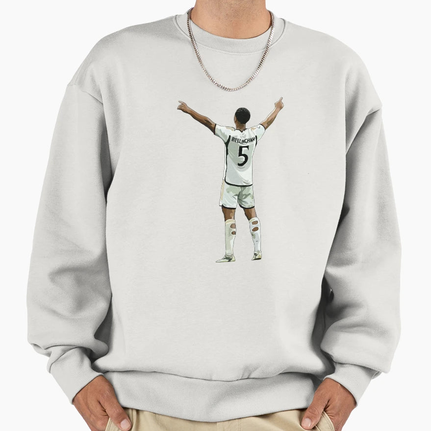 Jude Bellingham Sweatshirt - Custom Art Print for Adults - T-Shirt, Sweatshirt, Hoodie