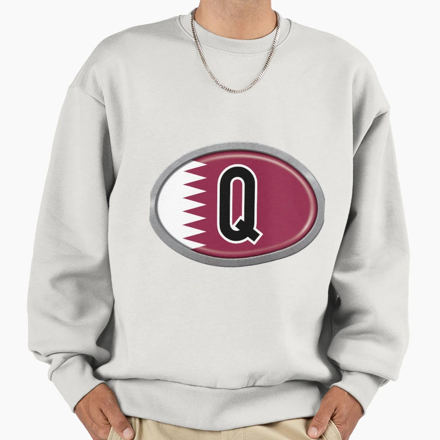 Qatar International Vehicle Code Sweatshirt - Streetwear Style Unisex - T-Shirt, Sweatshirt, Hoodie