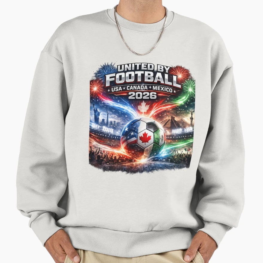 Usa Football Nation 2026 Sweatshirt - Casual Everyday Wear Men Women - T-Shirt, Sweatshirt, Hoodie