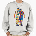 Cristiano Ronaldo Messi Sweatshirt - Minimalist Print Men Women - T-Shirt, Sweatshirt, Hoodie