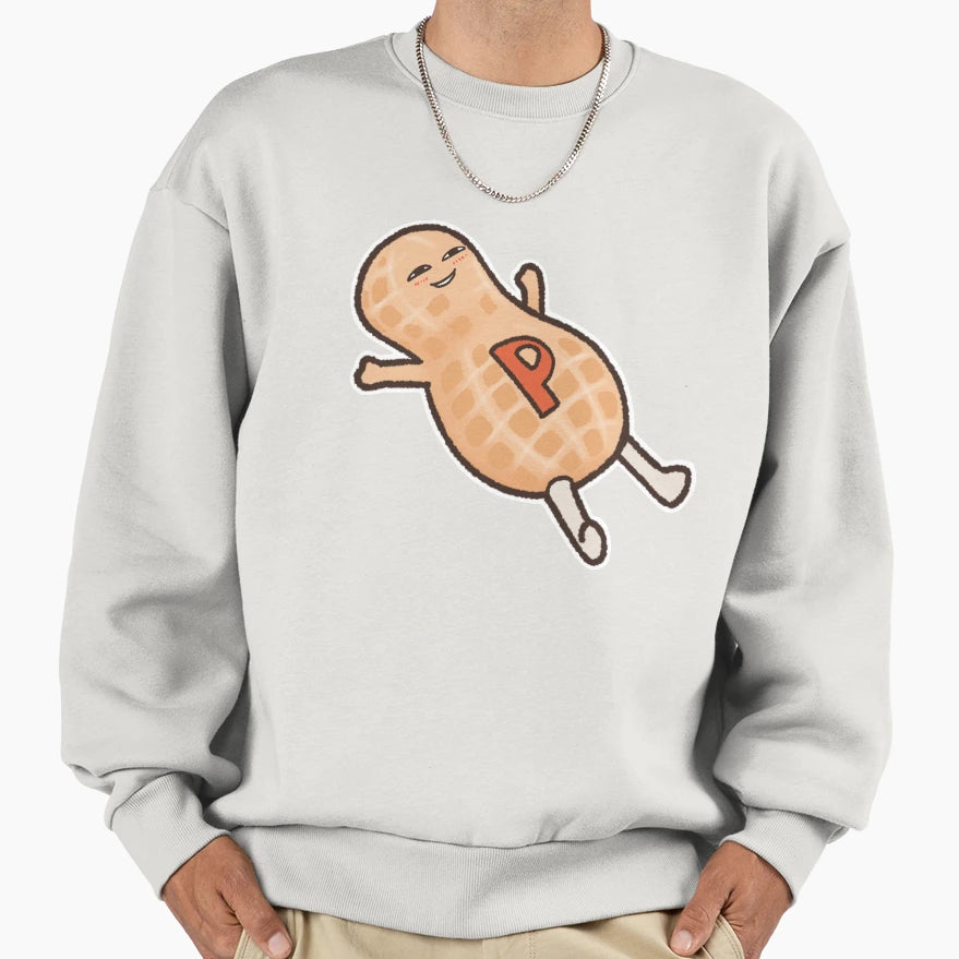 Lying Peanut Sweatshirt - Aesthetic Graphic for Adults - T-Shirt, Sweatshirt, Hoodie