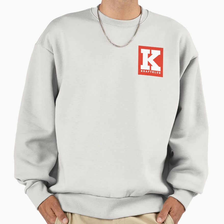 Kraftklub Sweatshirt - Minimalist Print for Adults - T-Shirt, Sweatshirt, Hoodie