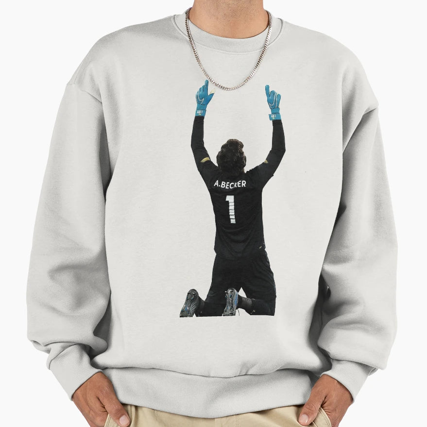 Alisson Becker Celebration Sweatshirt - Custom Art Print for Adults - T-Shirt, Sweatshirt, Hoodie