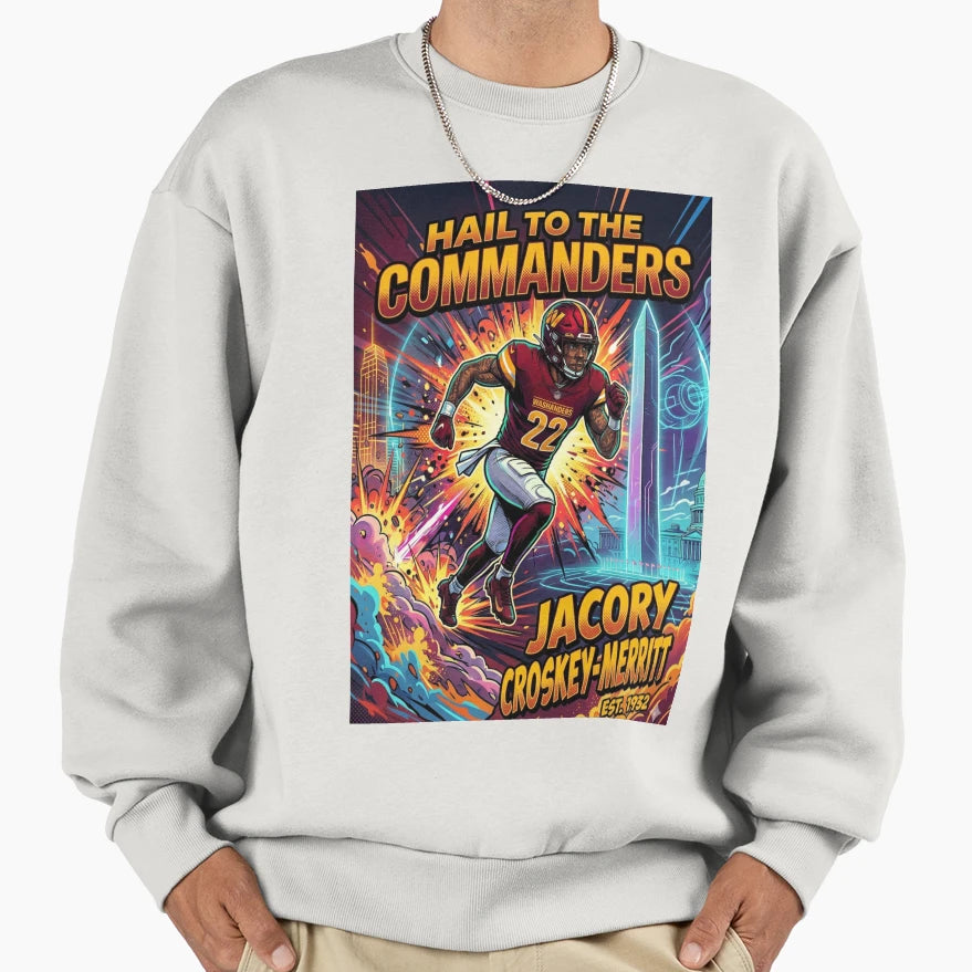 Washington Commanders Sweatshirt - Fun Novelty Design Men Women - T-Shirt, Sweatshirt, Hoodie
