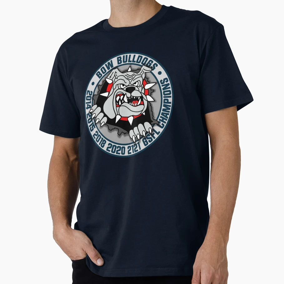 Bow Football Championship Seasons T-Shirt - Trendy Graphic Men Women - T-Shirt, Sweatshirt, Hoodie