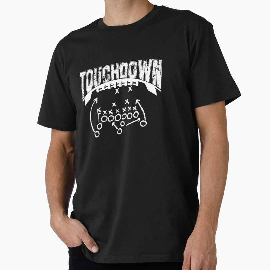 Touchdown Manager Best Strategy 1 T-Shirt - Fun Novelty Design for Adults - T-Shirt, Sweatshirt, Hoodie
