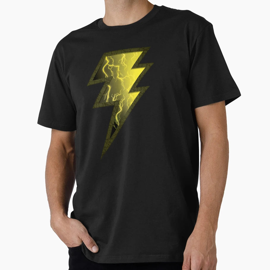 Lightning Bolt Black Bolt T-Shirt - Novelty Apparel for Adults - T-Shirt, Sweatshirt, Hoodie