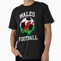 Soccer Ball Wales Soccer Fans And Teams T-Shirt - Unique Graphic Men Women - T-Shirt, Sweatshirt, Hoodie