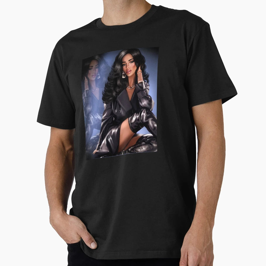 Beauty Stylish Coat T-Shirt - Novelty Apparel Unisex - T-Shirt, Sweatshirt, Hoodie