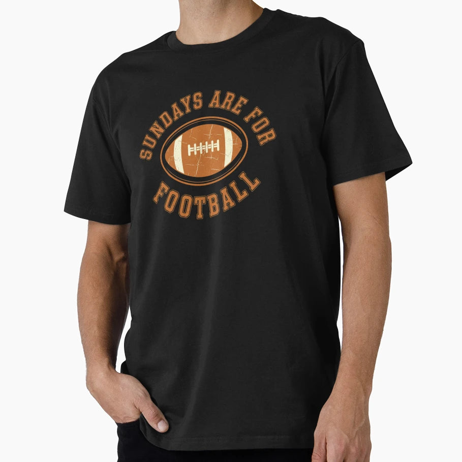 Sundays Are Football Football Fan T-Shirt - Trendy Graphic Men Women - T-Shirt, Sweatshirt, Hoodie