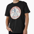 Distressed American Football Patch Its T-Shirt - Aesthetic Graphic Unisex - T-Shirt, Sweatshirt, Hoodie