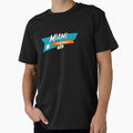 Miami 90S Football T-Shirt - Unique Graphic Unisex - T-Shirt, Sweatshirt, Hoodie
