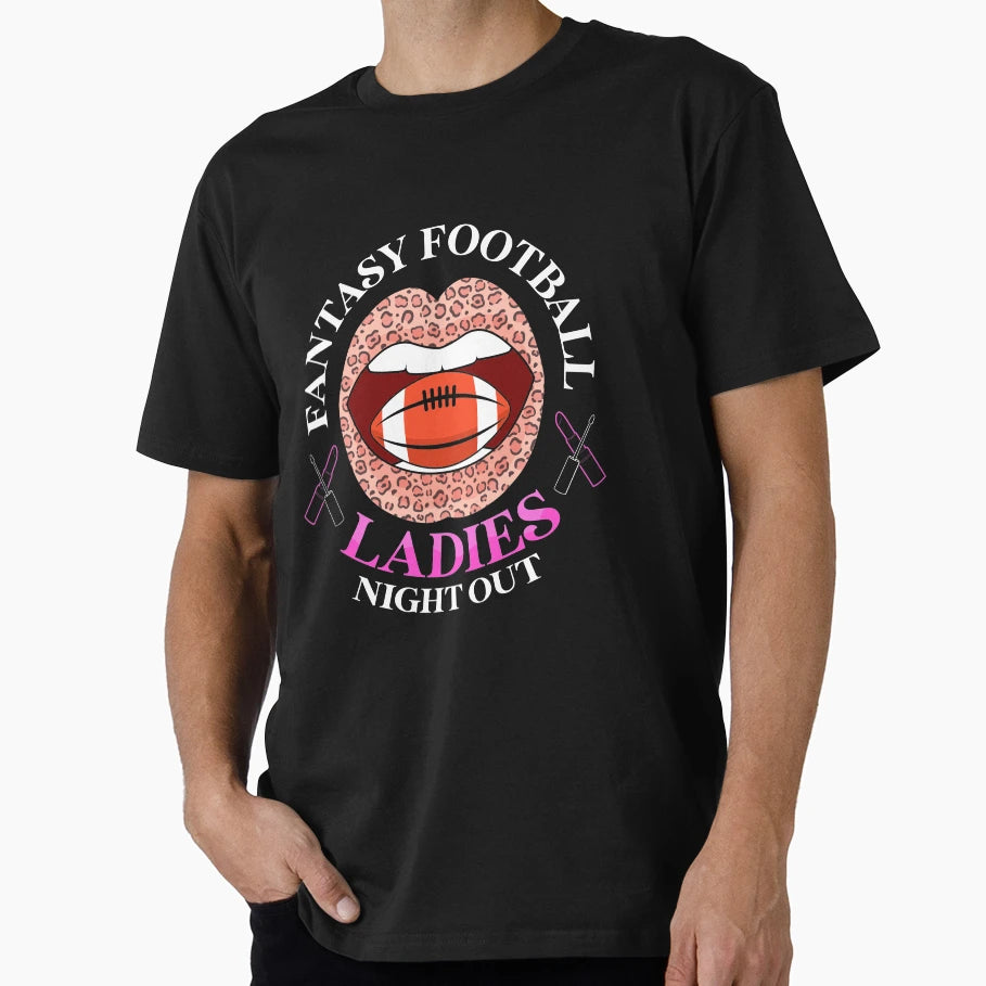 Funny Fantasy Football Ladies Night Out T-Shirt - Aesthetic Graphic Unisex - T-Shirt, Sweatshirt, Hoodie