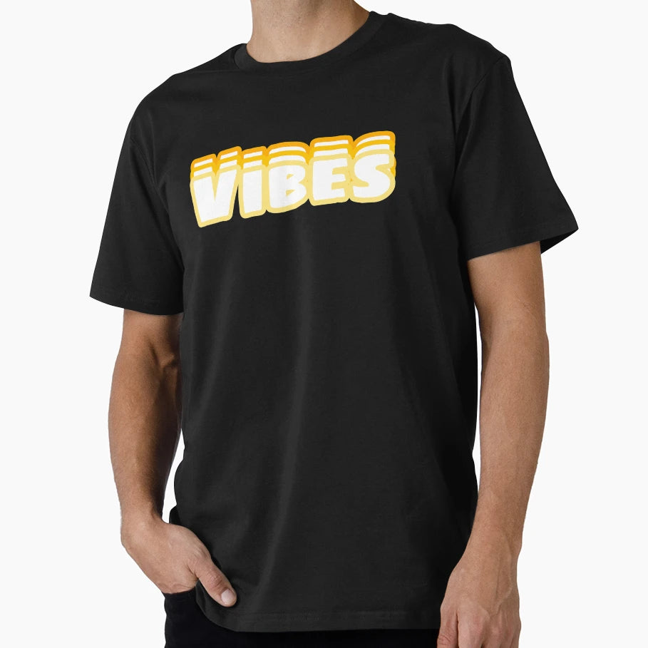 Vibes T-Shirt - Minimalist Print Men Women - T-Shirt, Sweatshirt, Hoodie