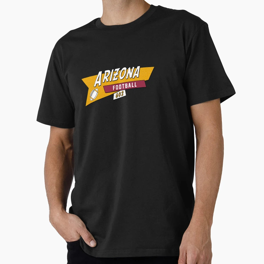 Arizona 90S Football T-Shirt - Graphic Print Unisex - T-Shirt, Sweatshirt, Hoodie