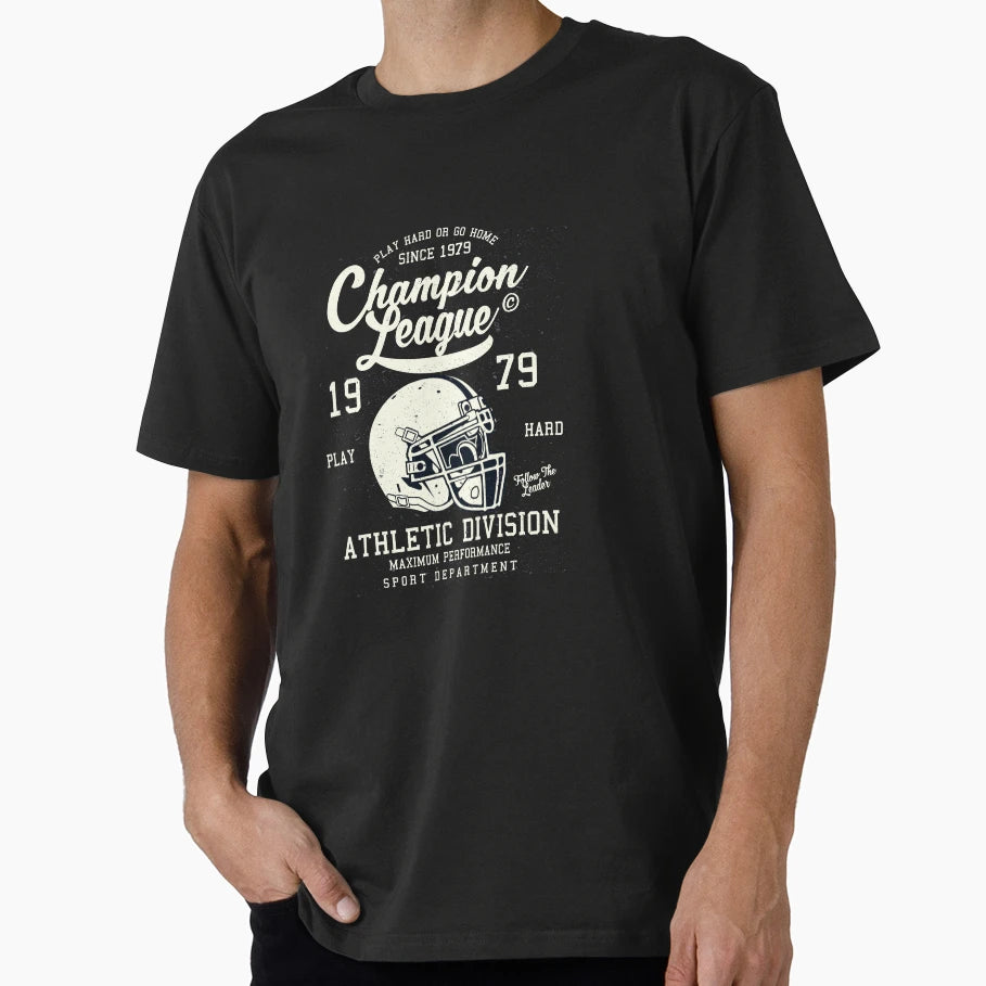 Champion League American Football T-Shirt - Unique Graphic Men Women - T-Shirt, Sweatshirt, Hoodie