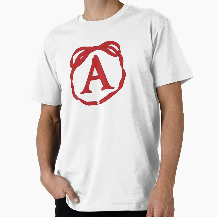 Alix Page Ribbon Logo T-Shirt - Fun Novelty Design for Adults - T-Shirt, Sweatshirt, Hoodie