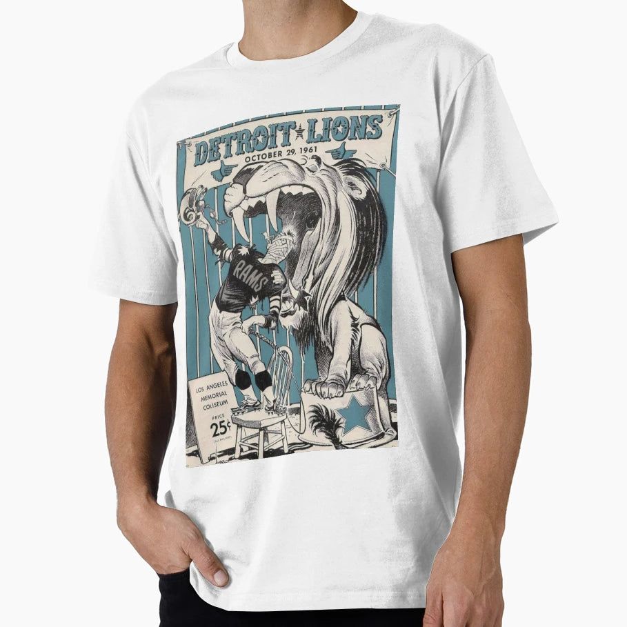 1961 Detroit Lions T-Shirt - Unique Graphic Unisex - T-Shirt, Sweatshirt, Hoodie