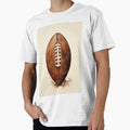 American Football Ball Art Brown Ball T-Shirt - Graphic Print Unisex - T-Shirt, Sweatshirt, Hoodie