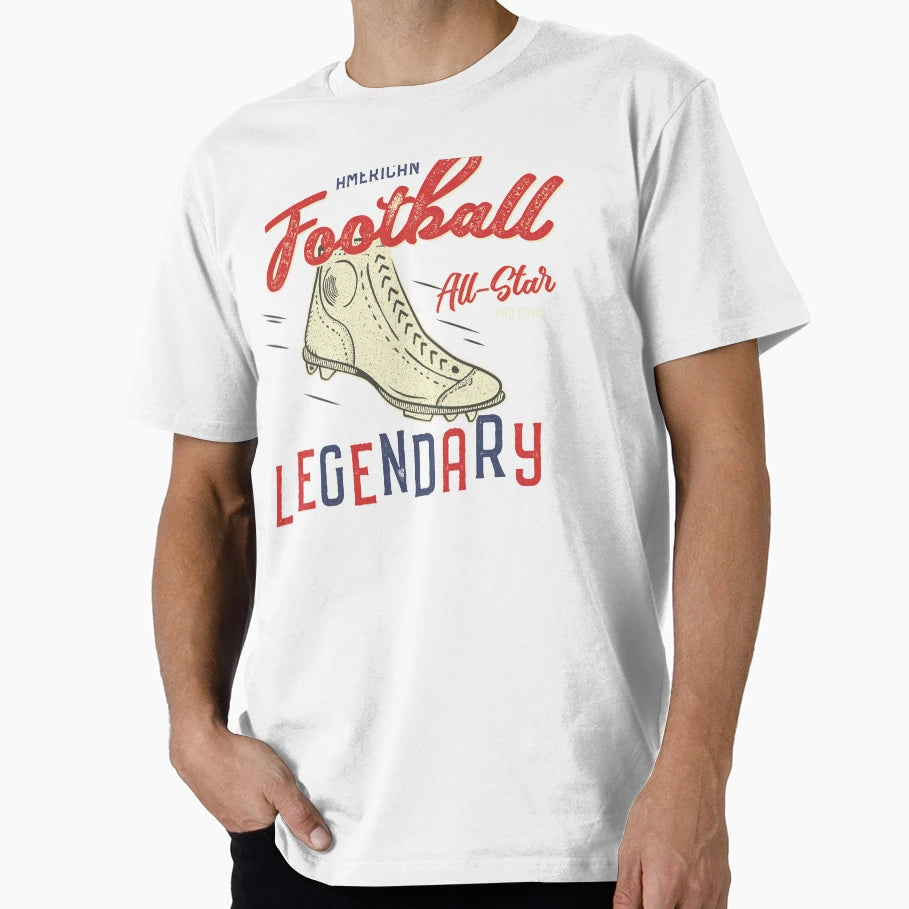 Football Legendary T-Shirt - Novelty Apparel Unisex - T-Shirt, Sweatshirt, Hoodie